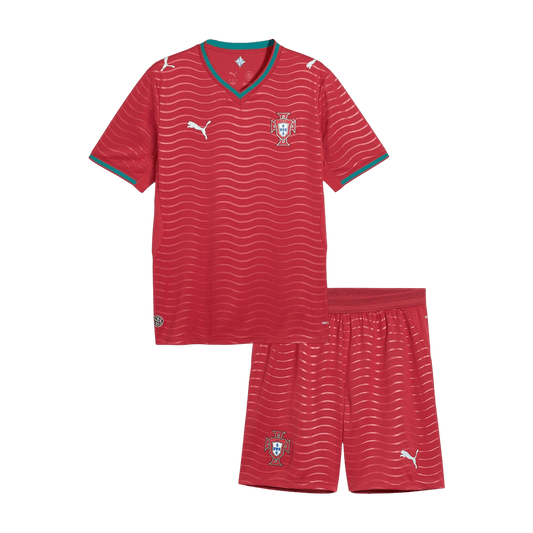 Dziecięcy zestaw piłkarski Portugalia Mundial 2026 domowy