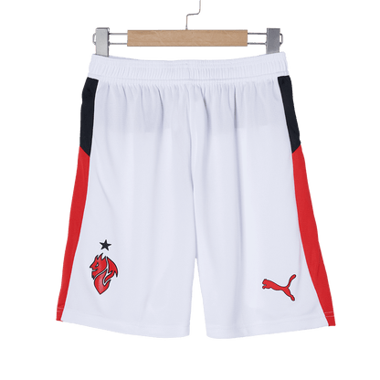 Męskie spodenki piłkarskie AC Milan 2025/26 wyjazdowe - Kibula