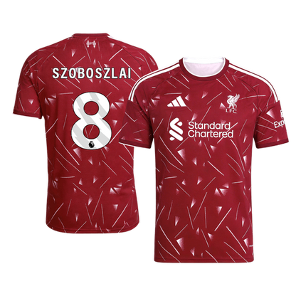 Koszulka piłkarska Liverpool 2026/27 domowa SZOBOSZLAI #8
