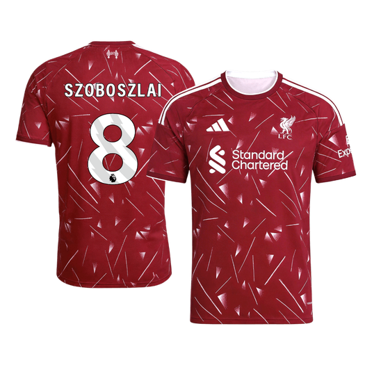 Koszulka piłkarska Liverpool 2026/27 domowa SZOBOSZLAI #8