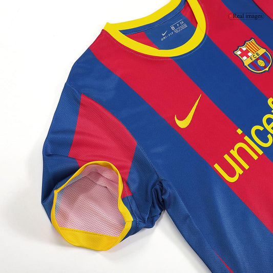 Koszulka piłkarska retro FC Barcelona 2010/11 domowa A.INIESTA #8 - Kibula