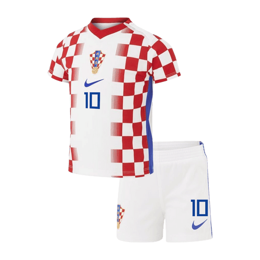 Dziecięcy zestaw piłkarski Chorwacja Mundial 2026 domowy MODRIĆ #10