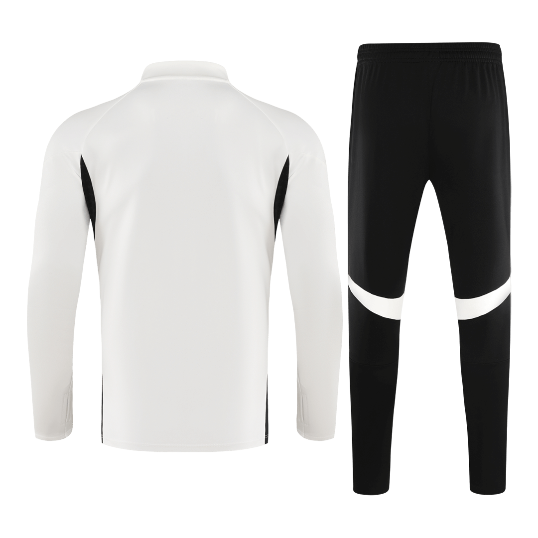 Męski dres treningowy z bluzą rozpinaną Liverpool 2025/26 biały