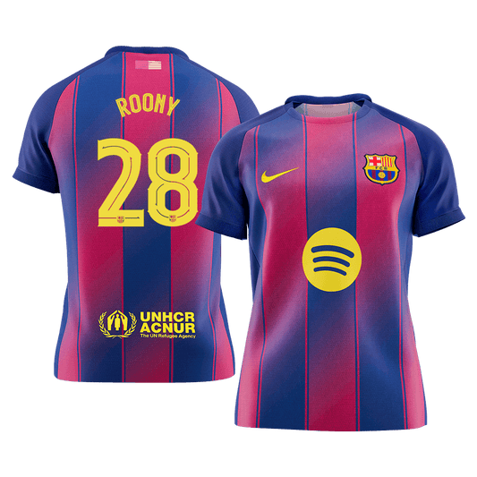 Koszulka piłkarska FC Barcelona UCL 2025/26 domowa ROONY #28