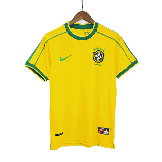 Koszulka piłkarska retro Brazylia 1998 domowa