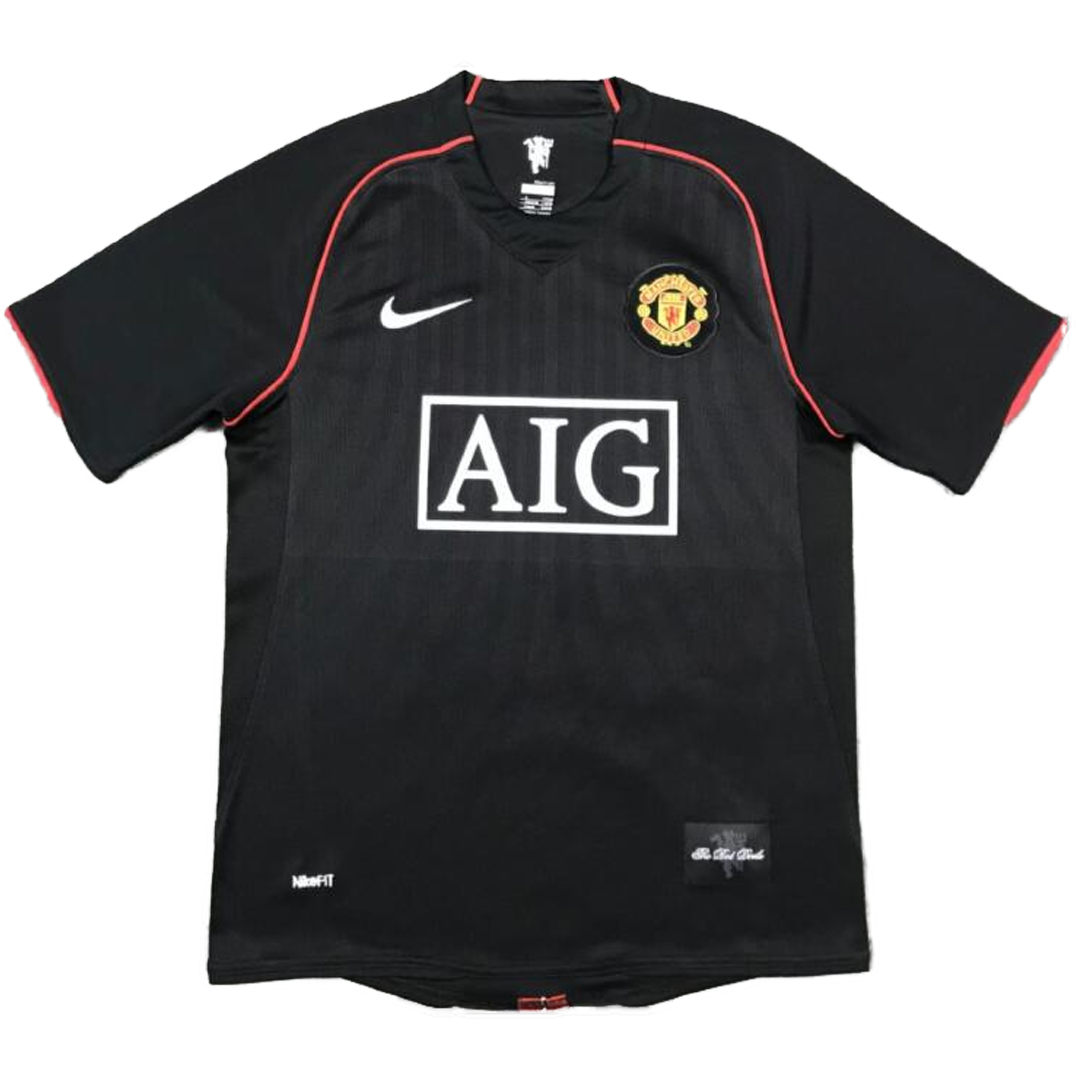 Koszulka piłkarska retro Manchester United 2007/08 wyjazdowa - Kibula