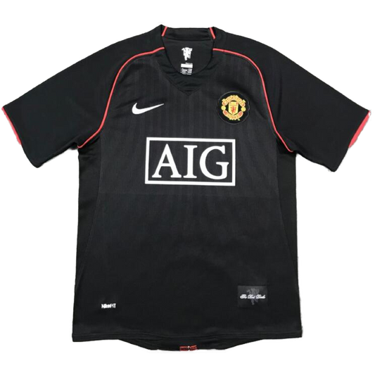 Koszulka piłkarska retro Manchester United 2007/08 wyjazdowa - Kibula