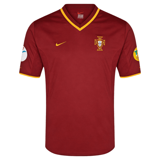 Koszulka piłkarska retro Portugalia 2000 domowa