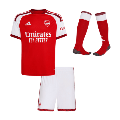 Dziecięcy pełny zestaw piłkarski Arsenal 2026/27 domowy - Kibula