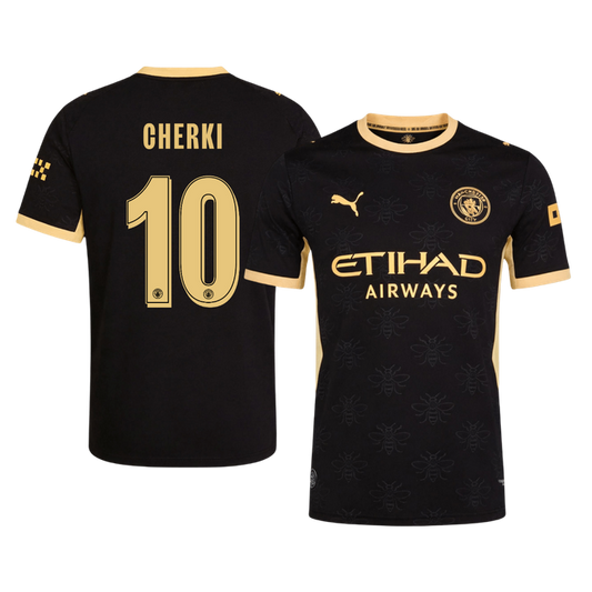 Koszulka piłkarska w wersji zawodniczej Manchester City UCL 2026/27 wyjazdowa CHERKI #10