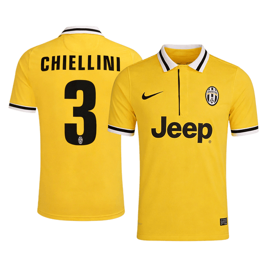 Koszulka piłkarska retro Juventus 2013/14 wyjazdowa CHIELLINI #3 - Kibula