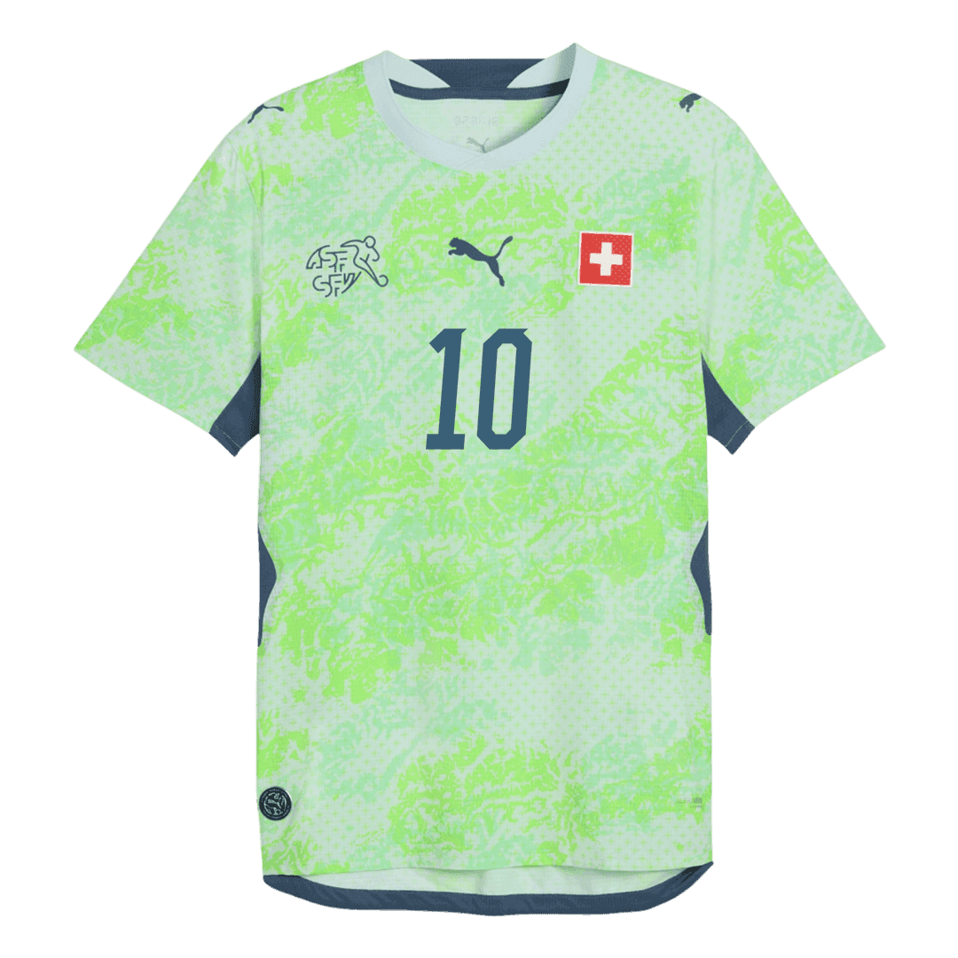 Koszulka piłkarska Szwajcaria Mundial 2026 wyjazdowa XHAKA #10