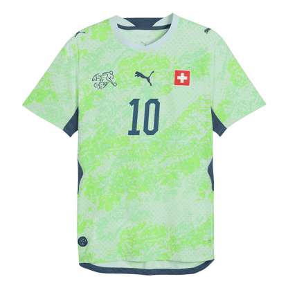 Koszulka piłkarska Szwajcaria Mundial 2026 wyjazdowa XHAKA #10