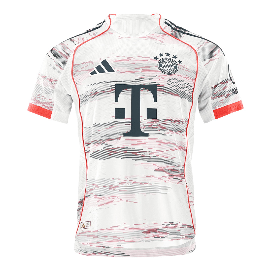 Koszulka piłkarska w wersji zawodniczej Bayern Monachium 2025/26 wyjazdowa KANE #9 - Kibula