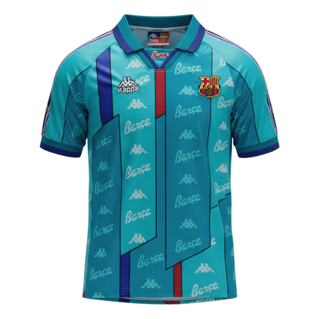 Koszulka piłkarska retro FC Barcelona 1996/97 wyjazdowa - Kibula