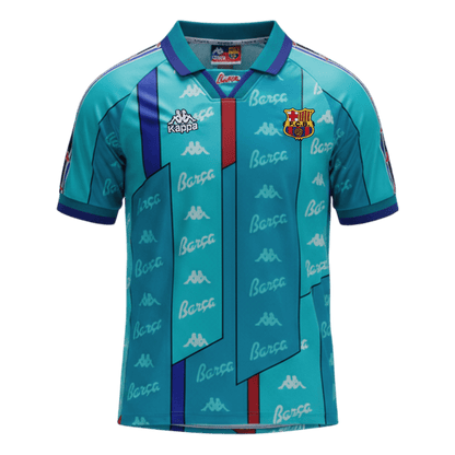 Koszulka piłkarska retro FC Barcelona 1996/97 wyjazdowa - Kibula