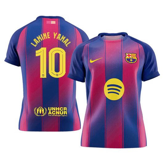 Koszulka piłkarska FC Barcelona UCL 2025/26 domowa LAMINE YAMAL #10