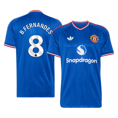Koszulka piłkarska w wersji zawodniczej Manchester United 2026/27 wyjazdowa B. FERNANDES #8