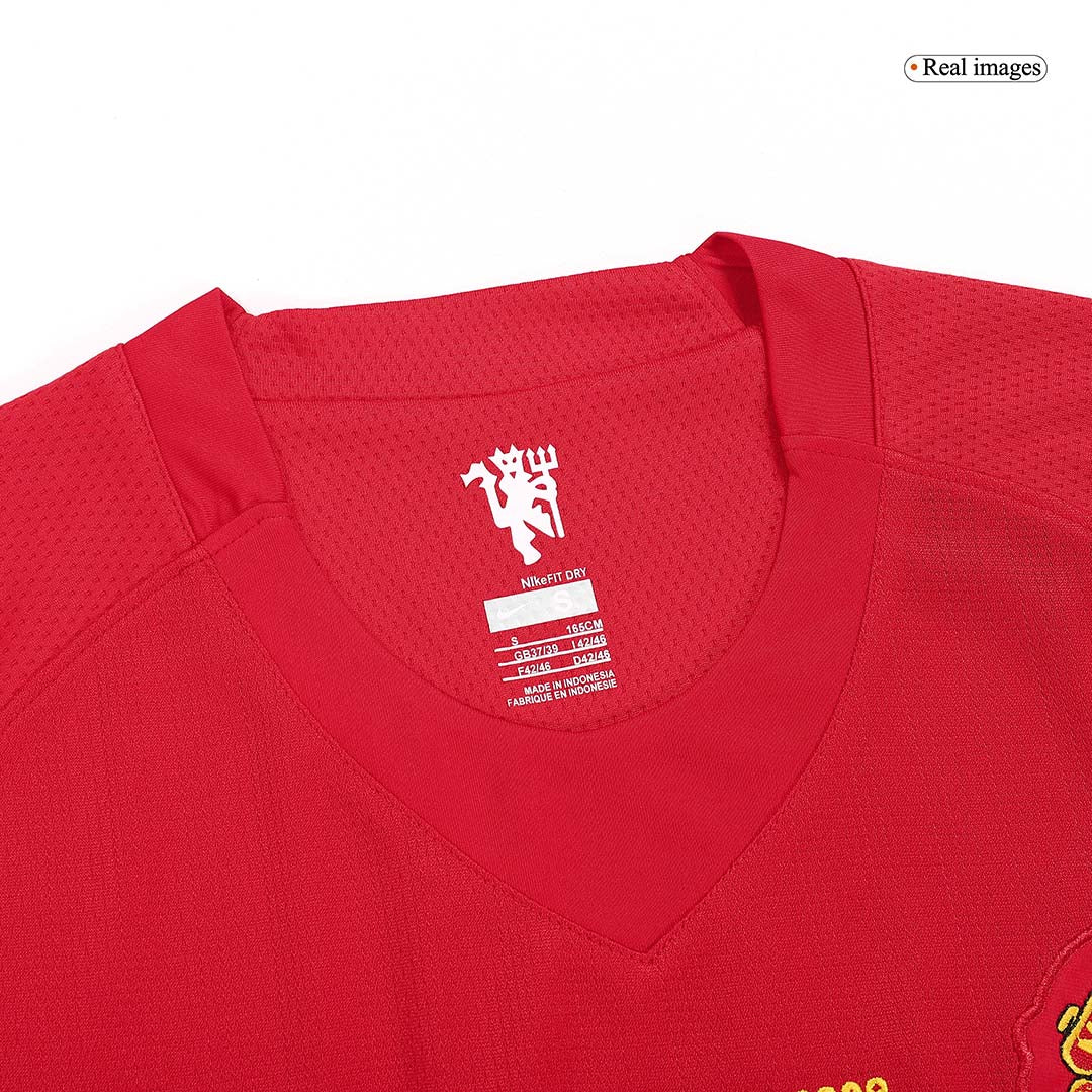 Koszulka piłkarska retro Manchester United UCL Final UCL 2007/08 domowa SCHOLES #18 - Kibula