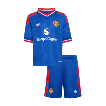 Dziecięcy zestaw piłkarski Manchester United 2026/27 wyjazdowy