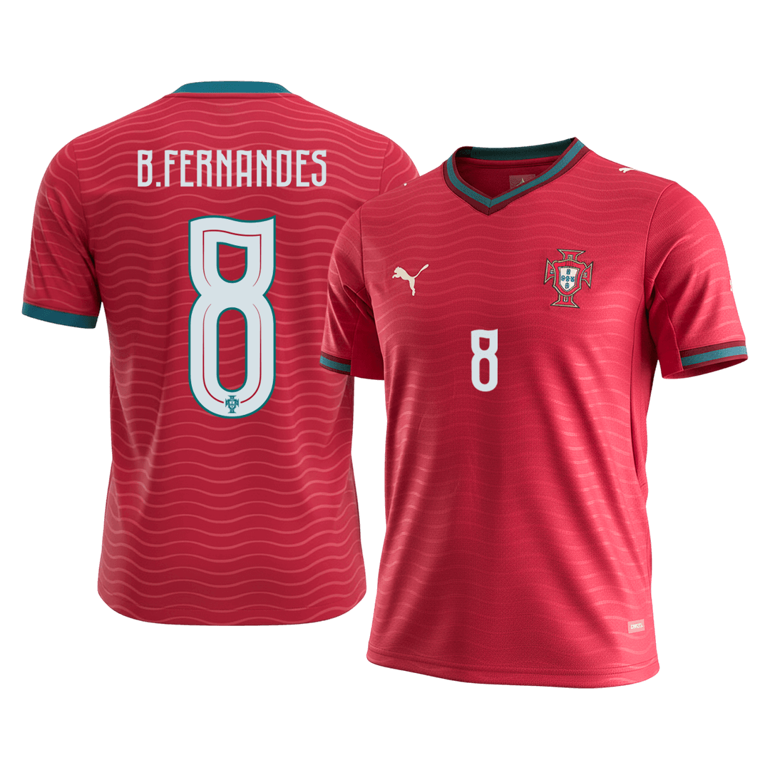 Koszulka piłkarska Portugalia Mundial 2026 domowa B.FERNANDES #8