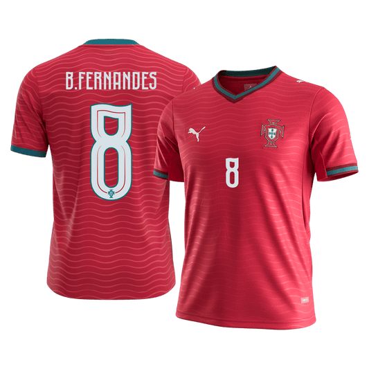 Koszulka piłkarska Portugalia Mundial 2026 domowa B.FERNANDES #8