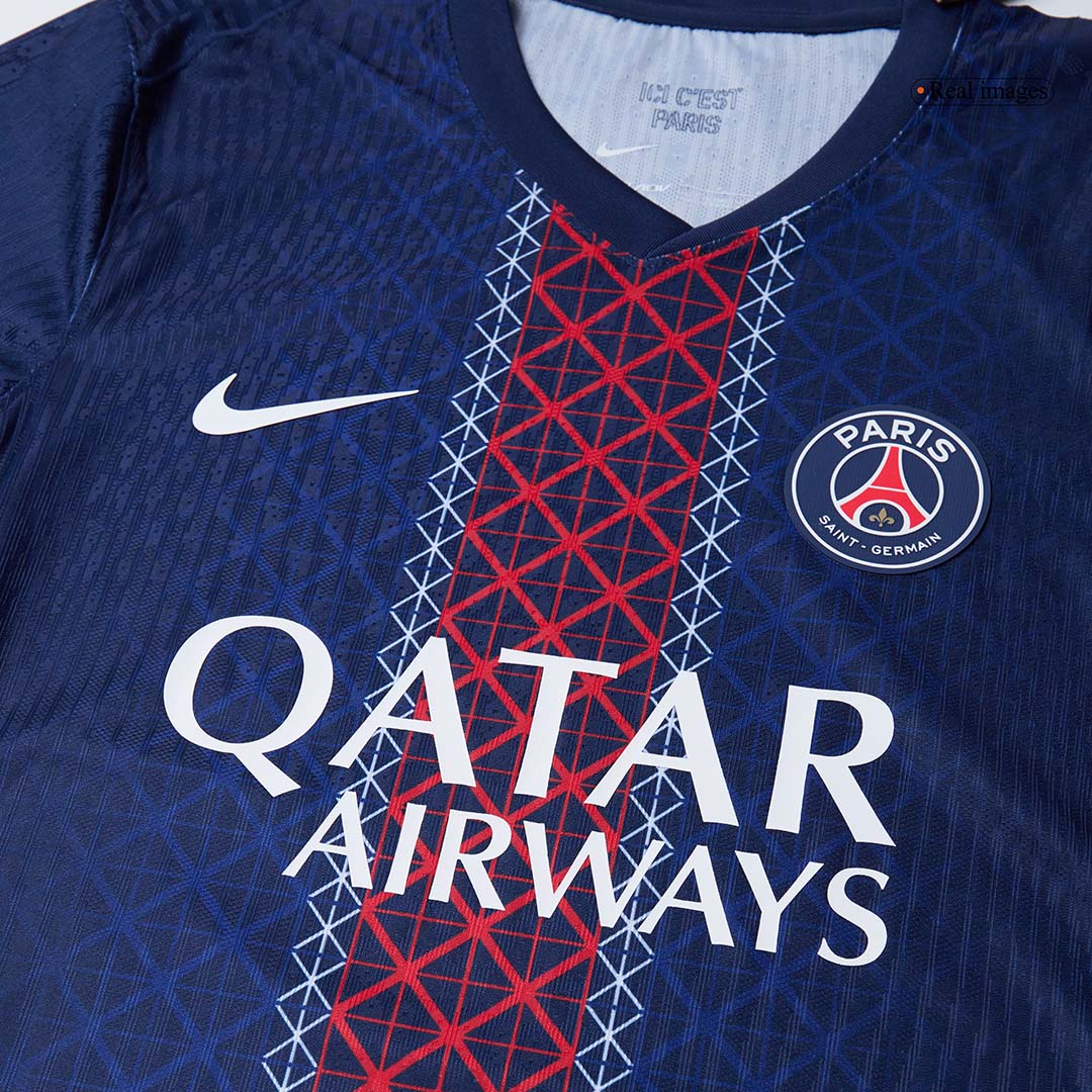 Koszulka piłkarska w wersji zawodniczej PSG 2025/26 domowa O.DEMBÉLÉ #10