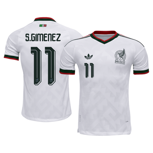 Koszulka piłkarska w wersji zawodniczej Meksyk Mundial 2026 wyjazdowa S.GIMENEZ #11