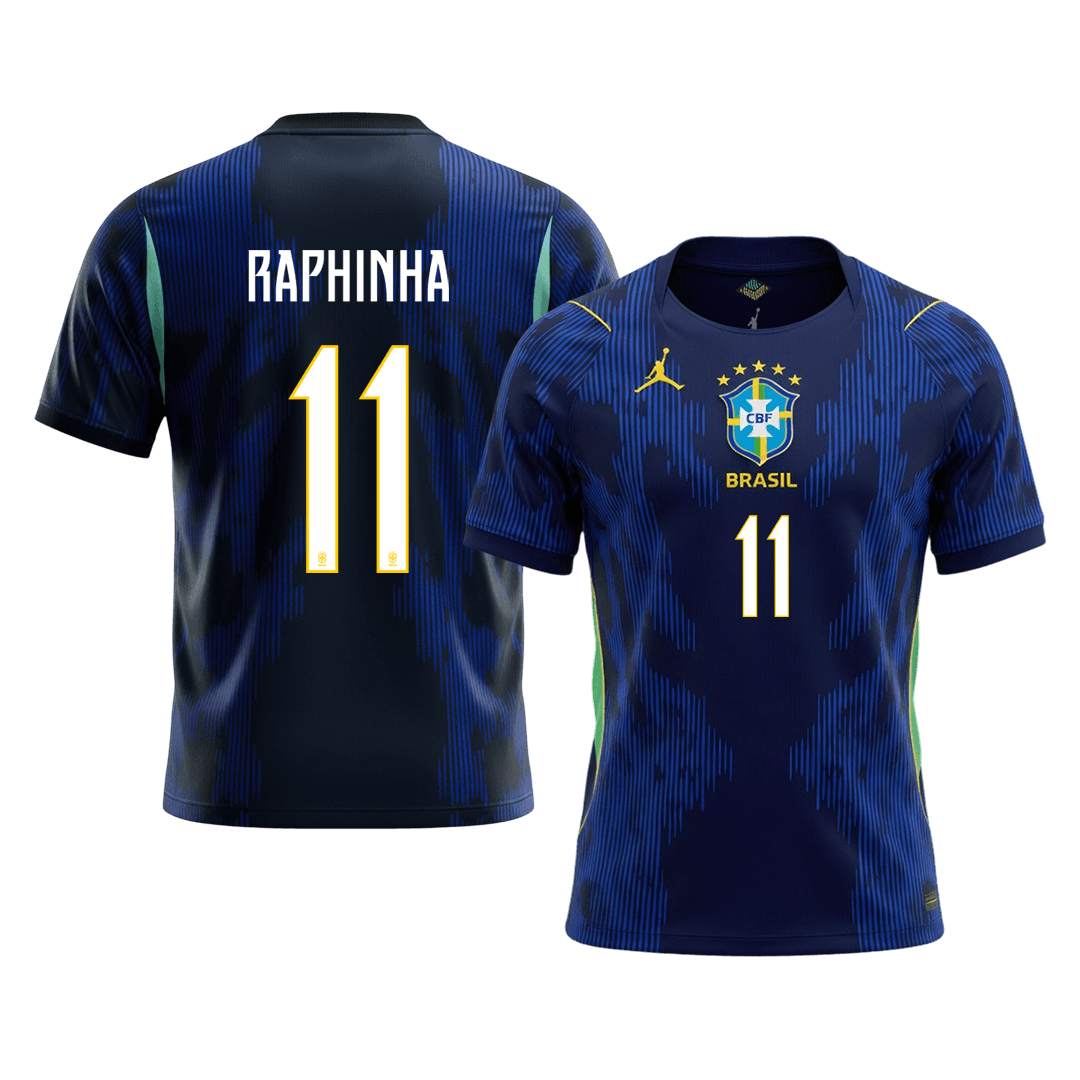 Koszulka piłkarska Brazylia Mundial 2026 wyjazdowa RAPHINHA #11