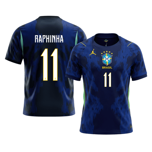 Koszulka piłkarska Brazylia Mundial 2026 wyjazdowa RAPHINHA #11