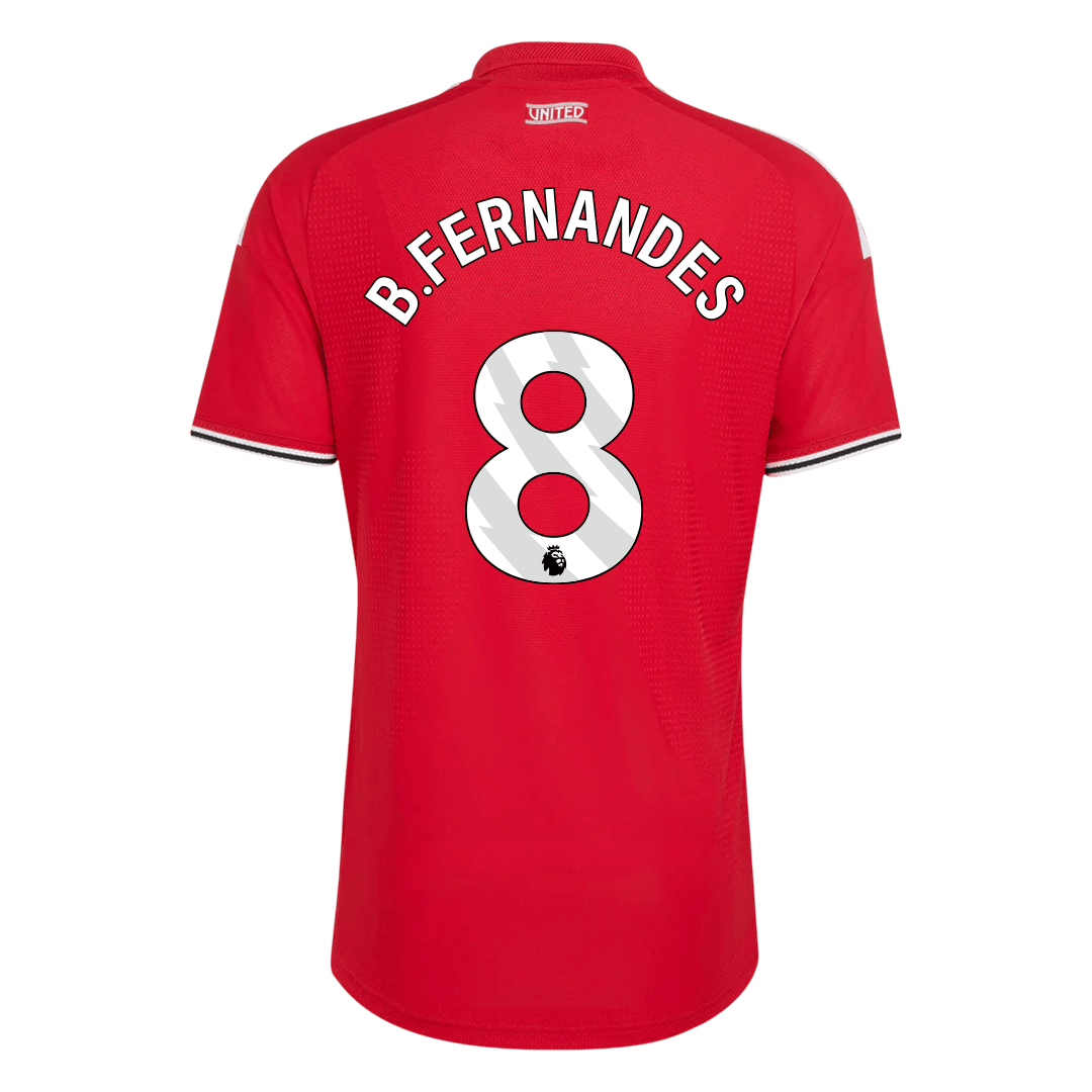 Koszulka piłkarska w wersji zawodniczej Manchester United 2026/27 domowa B. FERNANDES #8