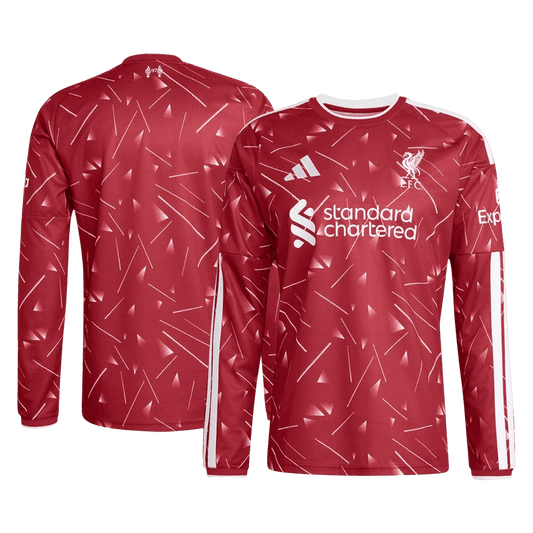 Koszulka piłkarska z długim rękawem Liverpool 2026/27 domowa