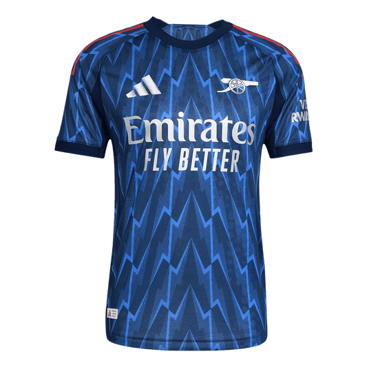 Koszulka piłkarska w wersji zawodniczej Arsenal 2025/26 wyjazdowa - Kibula