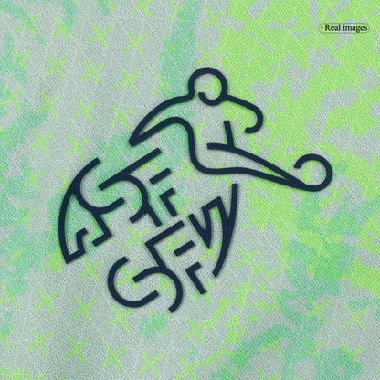 Koszulka piłkarska w wersji zawodniczej Szwajcaria Mundial 2026 wyjazdowa EMBOLO #7