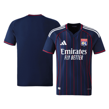 Koszulka piłkarska w wersji zawodniczej Olympique Lyon 2025/26 wyjazdowa