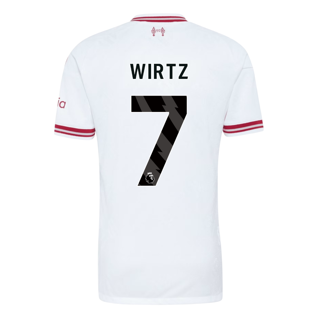 Koszulka piłkarska w wersji zawodniczej Liverpool 2026/27 wyjazdowa WIRTZ #7