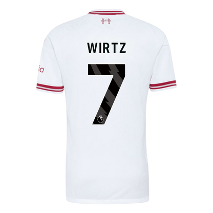 Koszulka piłkarska w wersji zawodniczej Liverpool 2026/27 wyjazdowa WIRTZ #7