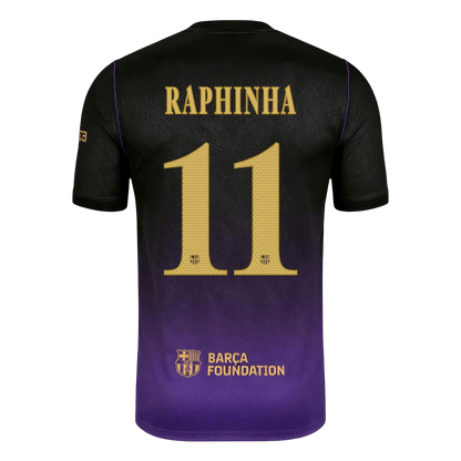 Koszulka piłkarska FC Barcelona UCL 2026/27 wyjazdowa RAPHINHA #11