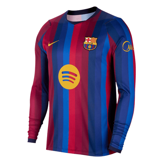 Koszulka piłkarska z długim rękawem FC Barcelona 2026/27 domowa