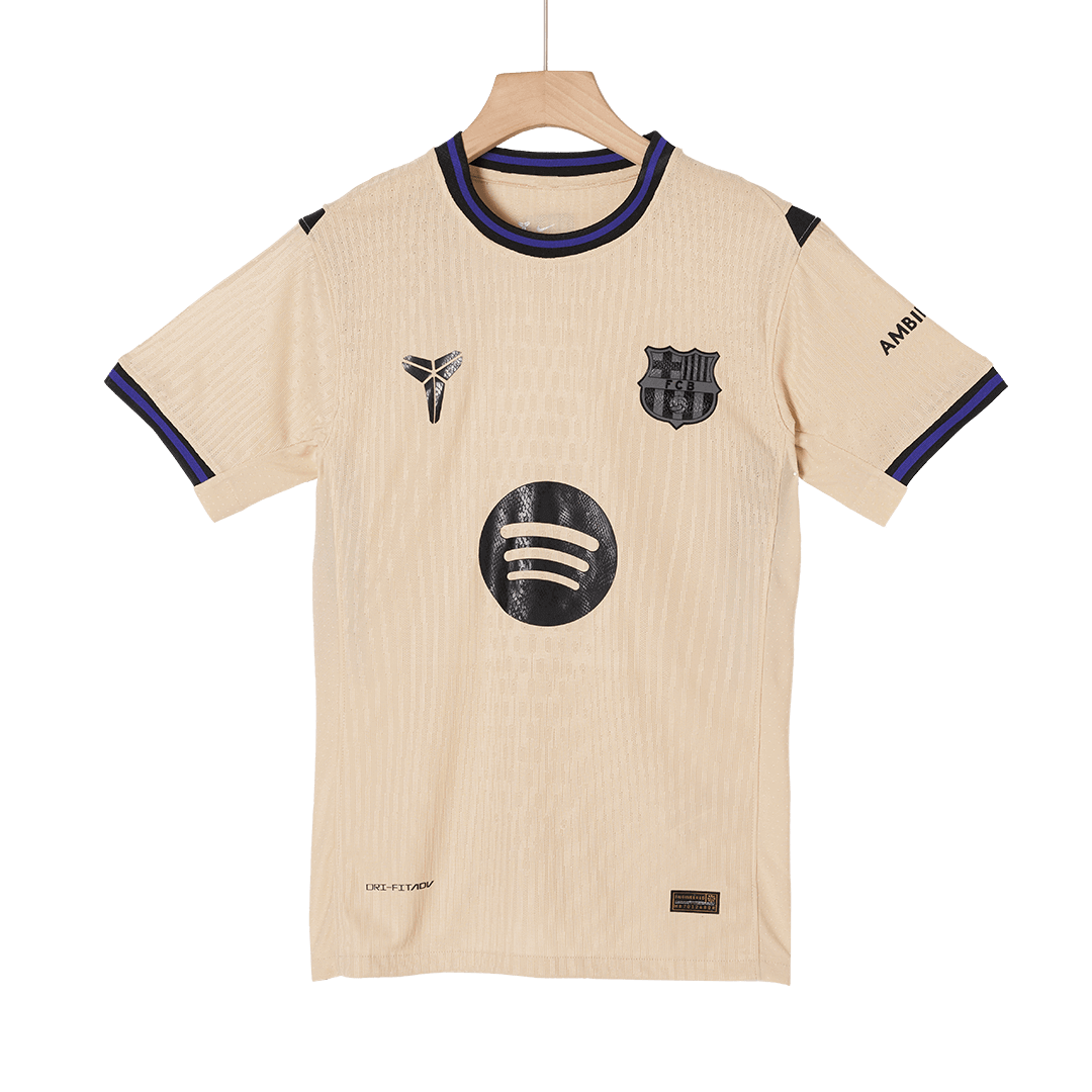 Koszulka piłkarska w wersji zawodniczej FC Barcelona UCL 2025/26 wyjazdowa LAMINE YAMAL #10 - Kibula