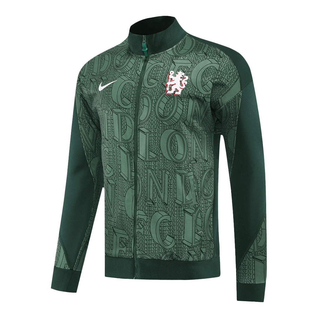 Kurtka treningowa Chelsea 2025/26 zielona - Kibula
