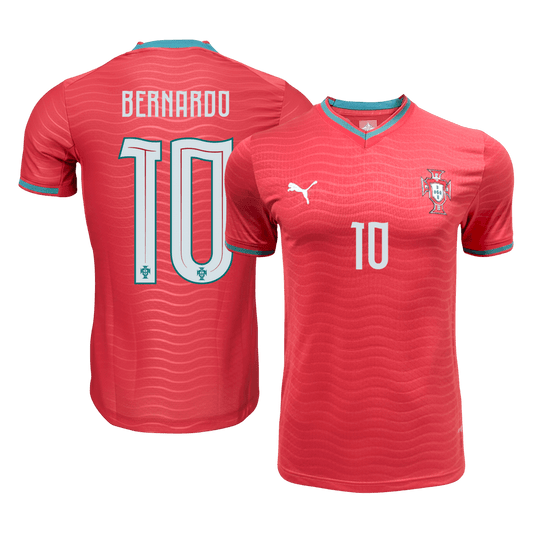 Koszulka piłkarska w wersji zawodniczej Portugalia Mundial 2026 domowa BERNARDO #10