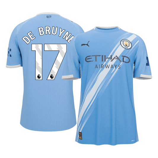 Koszulka piłkarska Manchester City 2025/26 domowa DE BRUYNE #17