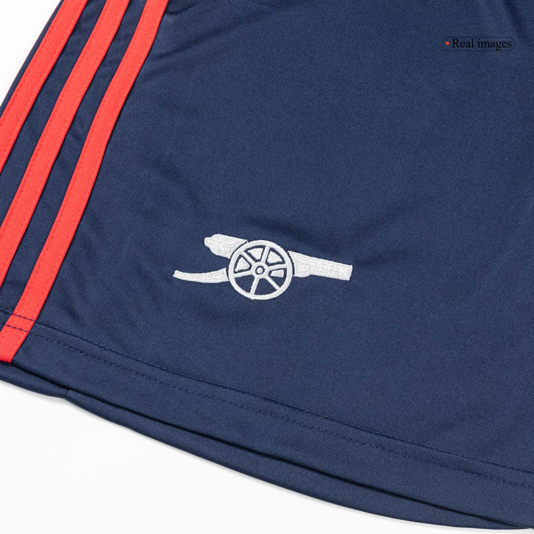 Męski pełny zestaw piłkarski Arsenal 2025/26 wyjazdowy - Kibula