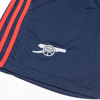 Męski pełny zestaw piłkarski Arsenal 2025/26 wyjazdowy - Kibula