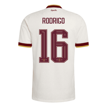 Koszulka piłkarska w wersji zawodniczej Hiszpania Mundial 2026 wyjazdowa Champion Edition RODRIGO #16