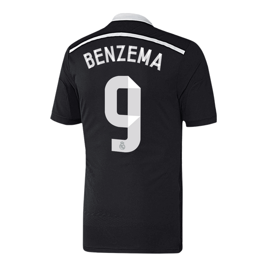 Koszulka piłkarska retro Real Madryt 2014/15 trzecia BENZEMA #9