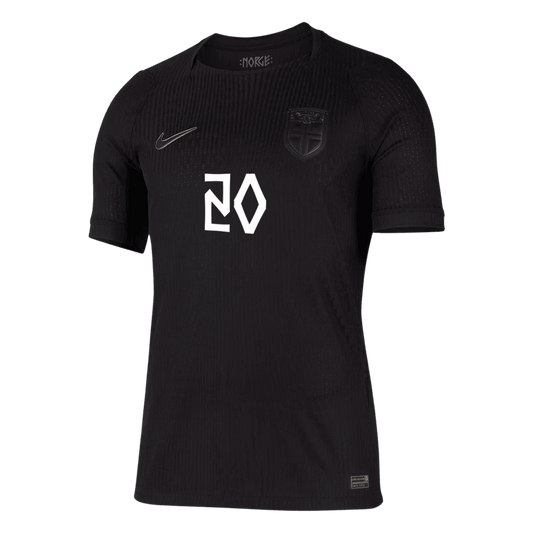 Koszulka piłkarska w wersji zawodniczej Norwegia Mundial 2026 wyjazdowa NUSA #20