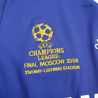 Koszulka piłkarska retro Chelsea UCL Final UCL 2008 domowa - Kibula