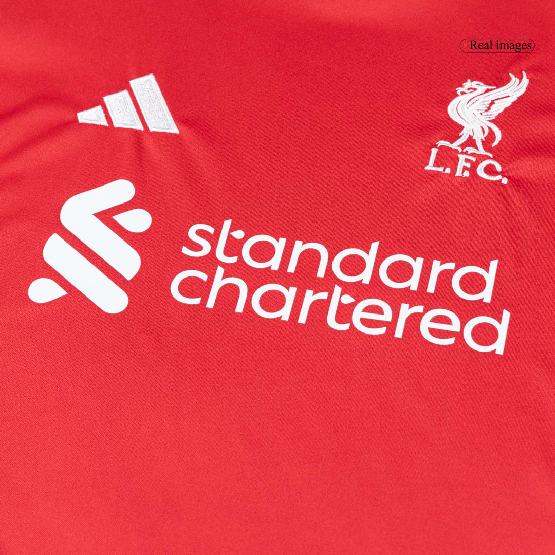 Dziecięcy pełny zestaw piłkarski Liverpool 2025/26 domowy